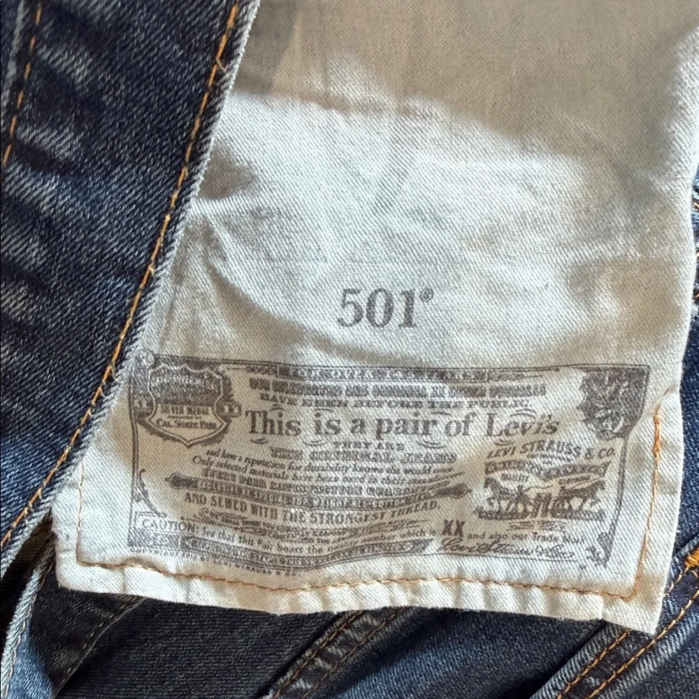 Vintage 501 Levi's Men's Classic Denim Jeans W34 X L34